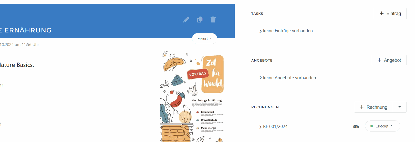 Erweiterte Stornofunktionen für Rechnungen - v3.3.0